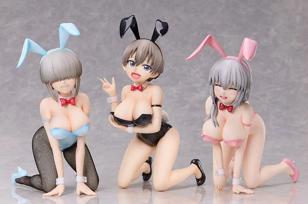 Uzaki-chan Wants to Hang Out! PVC Socha 1/4 Tsuki Uzaki: Bare Leg Bunny Ver. 22 cm produktová fotografia