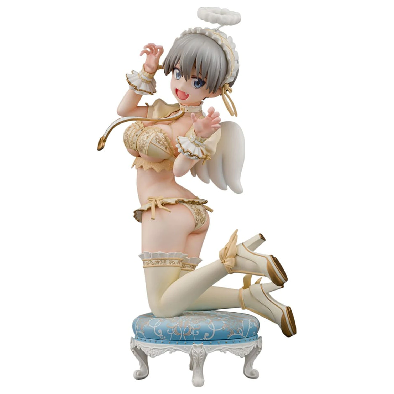 Uzaki-chan Wants to Hang Out! PVC Socha 1/7 Hana Uzaki Angel Ver. 19 cm produktová fotografia