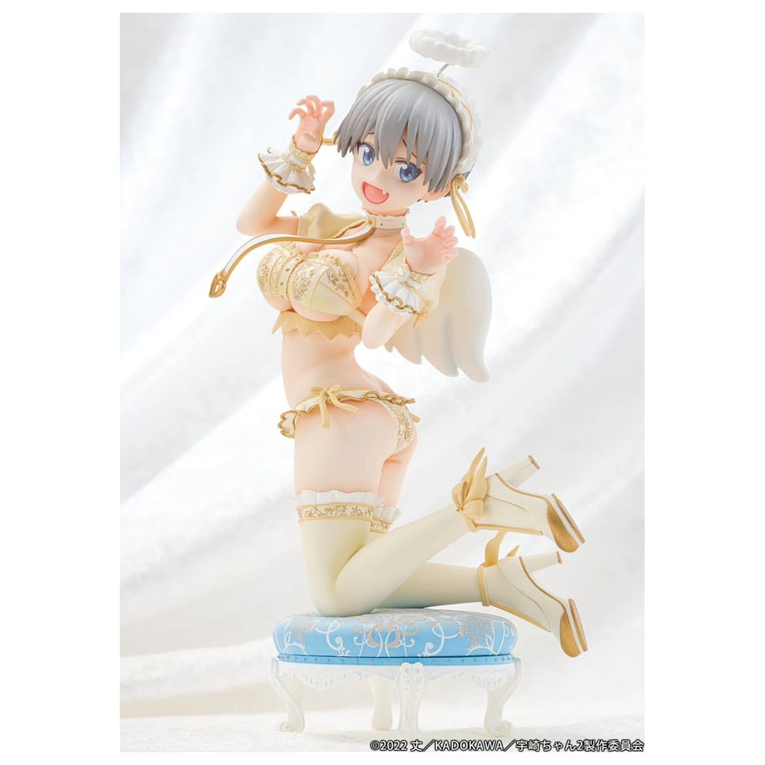 Uzaki-chan Wants to Hang Out! PVC Socha 1/7 Hana Uzaki Angel Ver. 19 cm produktová fotografia