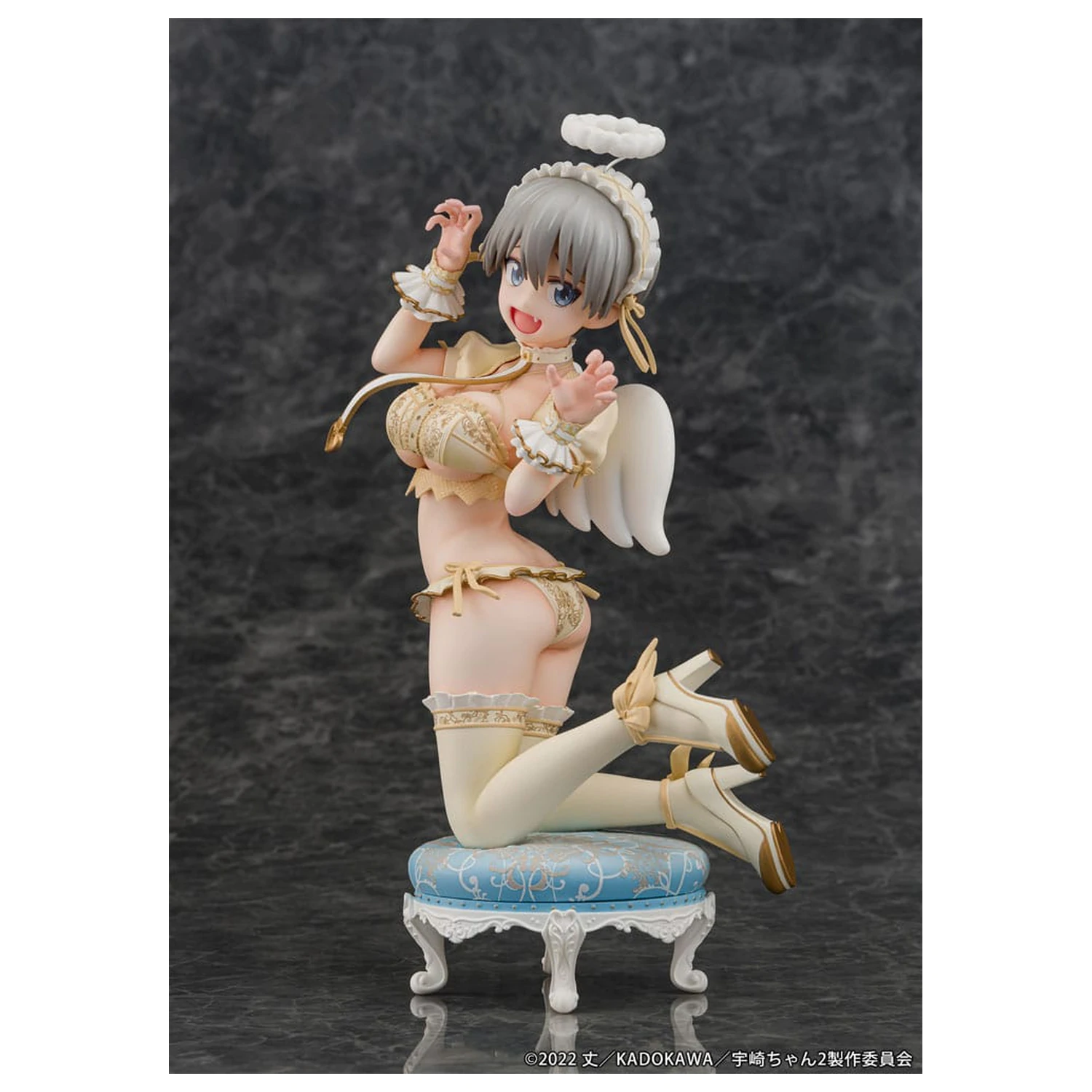 Uzaki-chan Wants to Hang Out! PVC Socha 1/7 Hana Uzaki Angel Ver. 19 cm produktová fotografia
