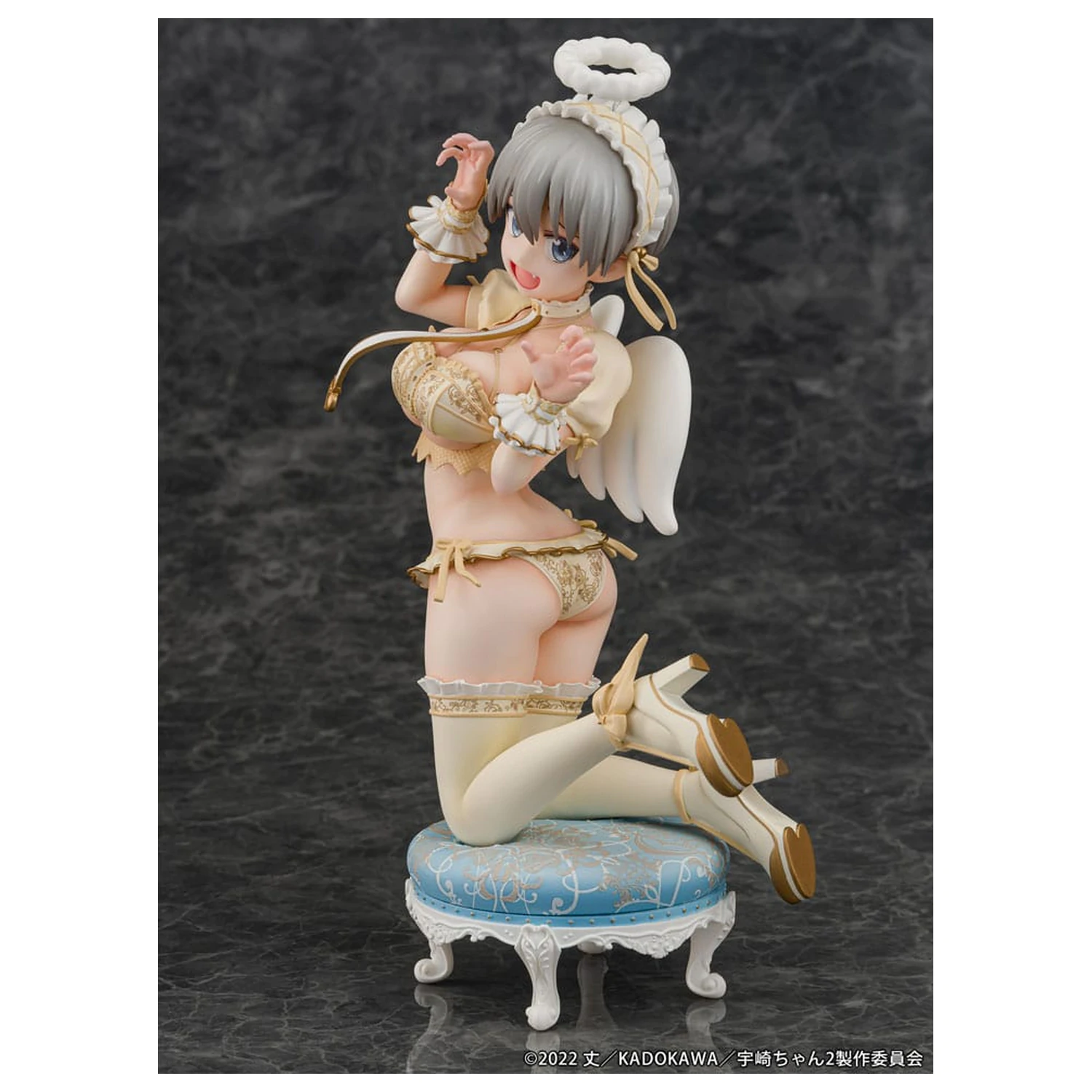 Uzaki-chan Wants to Hang Out! PVC Socha 1/7 Hana Uzaki Angel Ver. 19 cm produktová fotografia