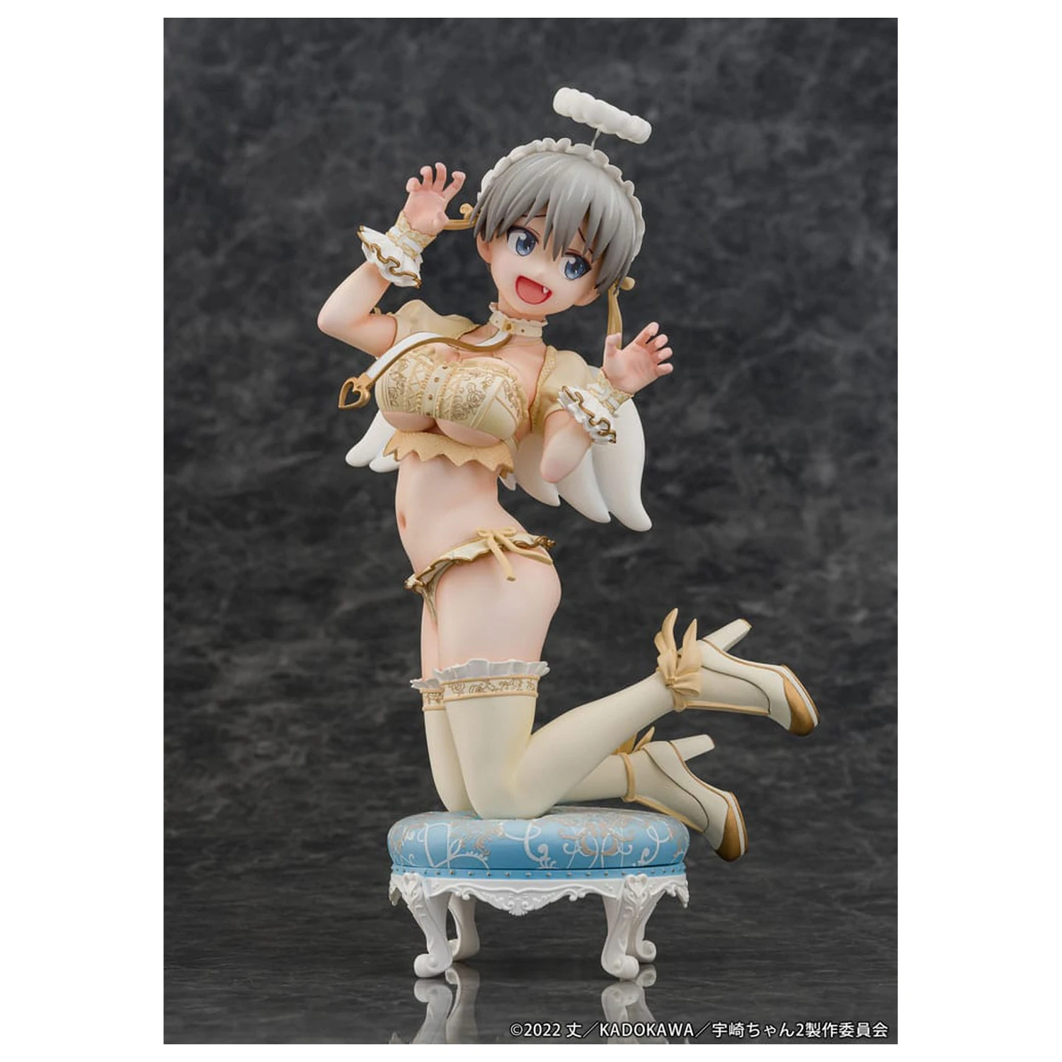 Uzaki-chan Wants to Hang Out! PVC Socha 1/7 Hana Uzaki Angel Ver. 19 cm produktová fotografia