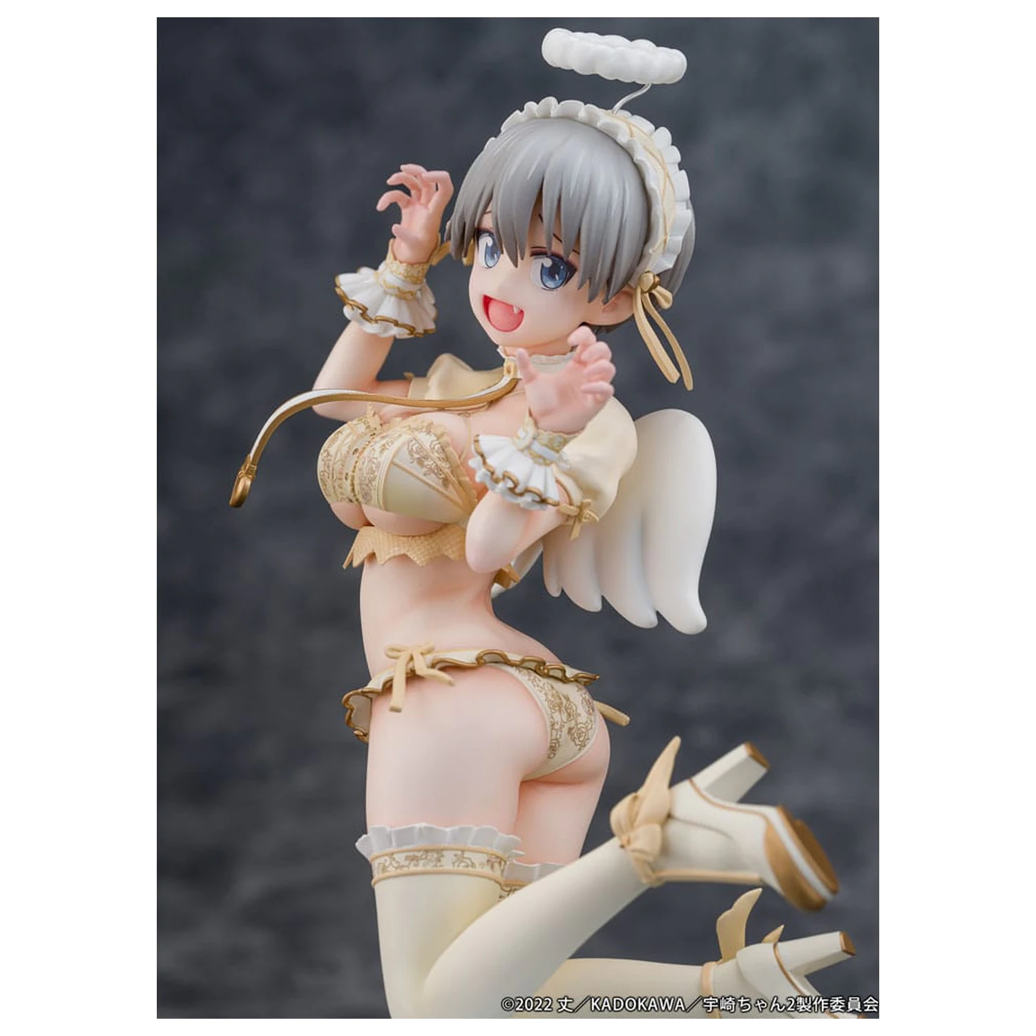 Uzaki-chan Wants to Hang Out! PVC Socha 1/7 Hana Uzaki Angel Ver. 19 cm produktová fotografia