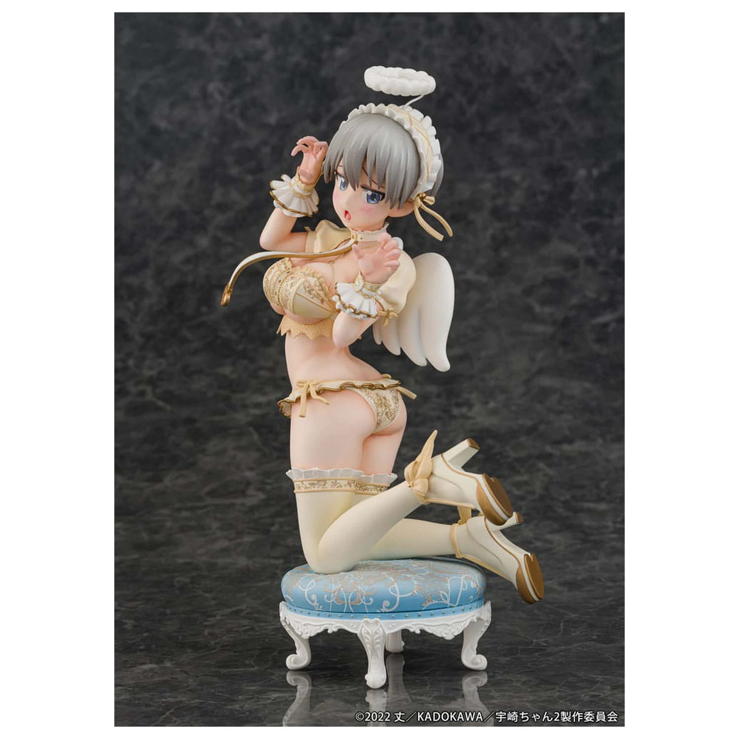 Uzaki-chan Wants to Hang Out! PVC Socha 1/7 Hana Uzaki Angel Ver. 19 cm produktová fotografia