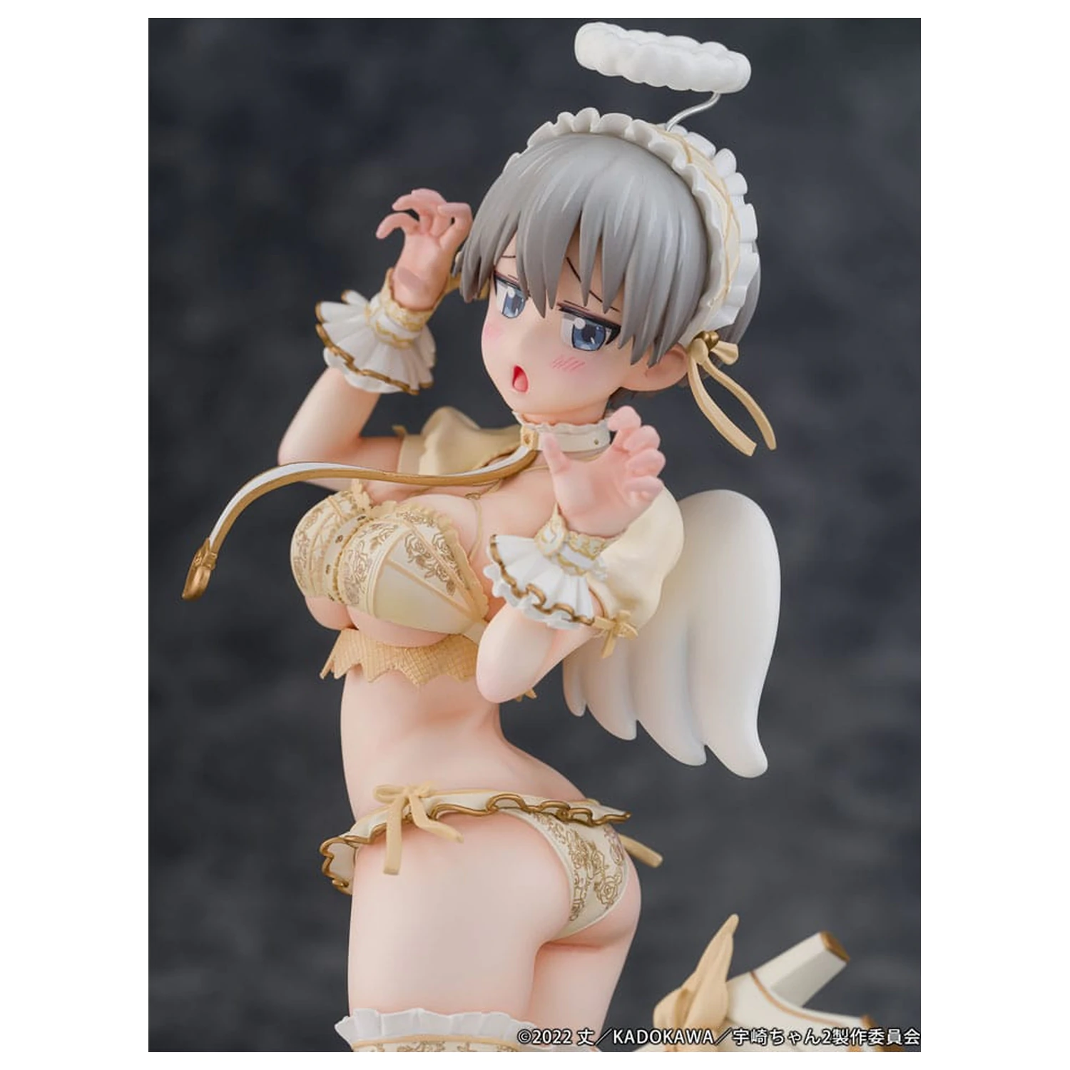 Uzaki-chan Wants to Hang Out! PVC Socha 1/7 Hana Uzaki Angel Ver. 19 cm produktová fotografia