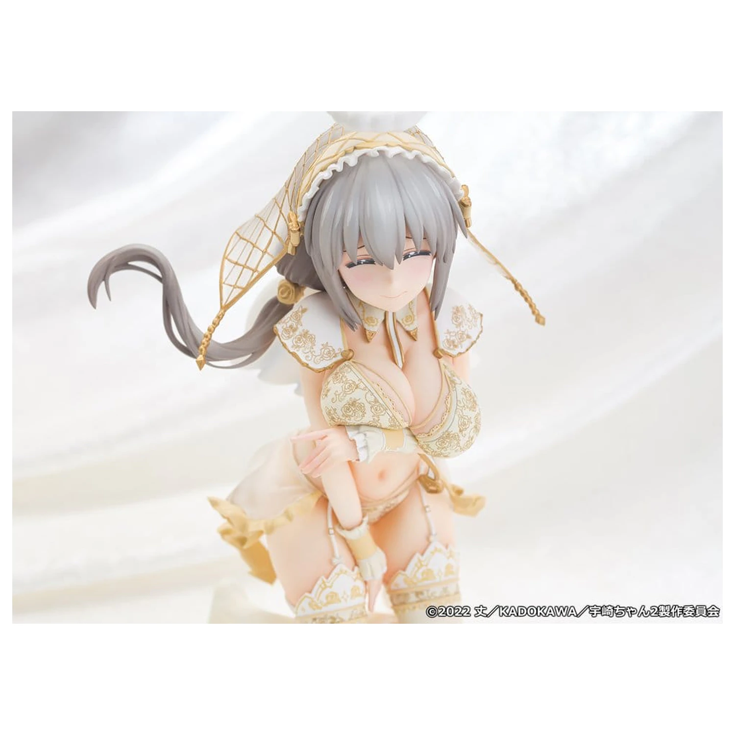 Uzaki-chan Wants to Hang Out! PVC socha 1/7 Tsuki Uzaki Angel Ver. 19 cm produktová fotografia