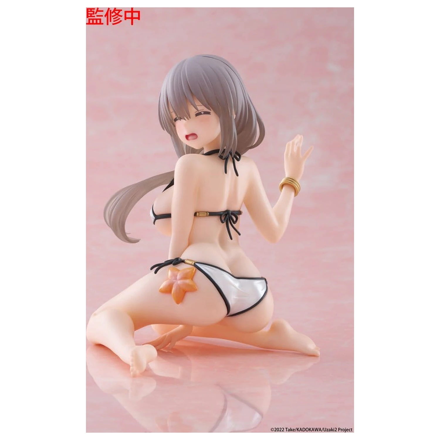 Uzaki-chan Wants to Hang Out! PVC soška Roztomilá stolová figúrka Tsuki Uzaki (Swimwear Ver.) 13 cm produktová fotografia
