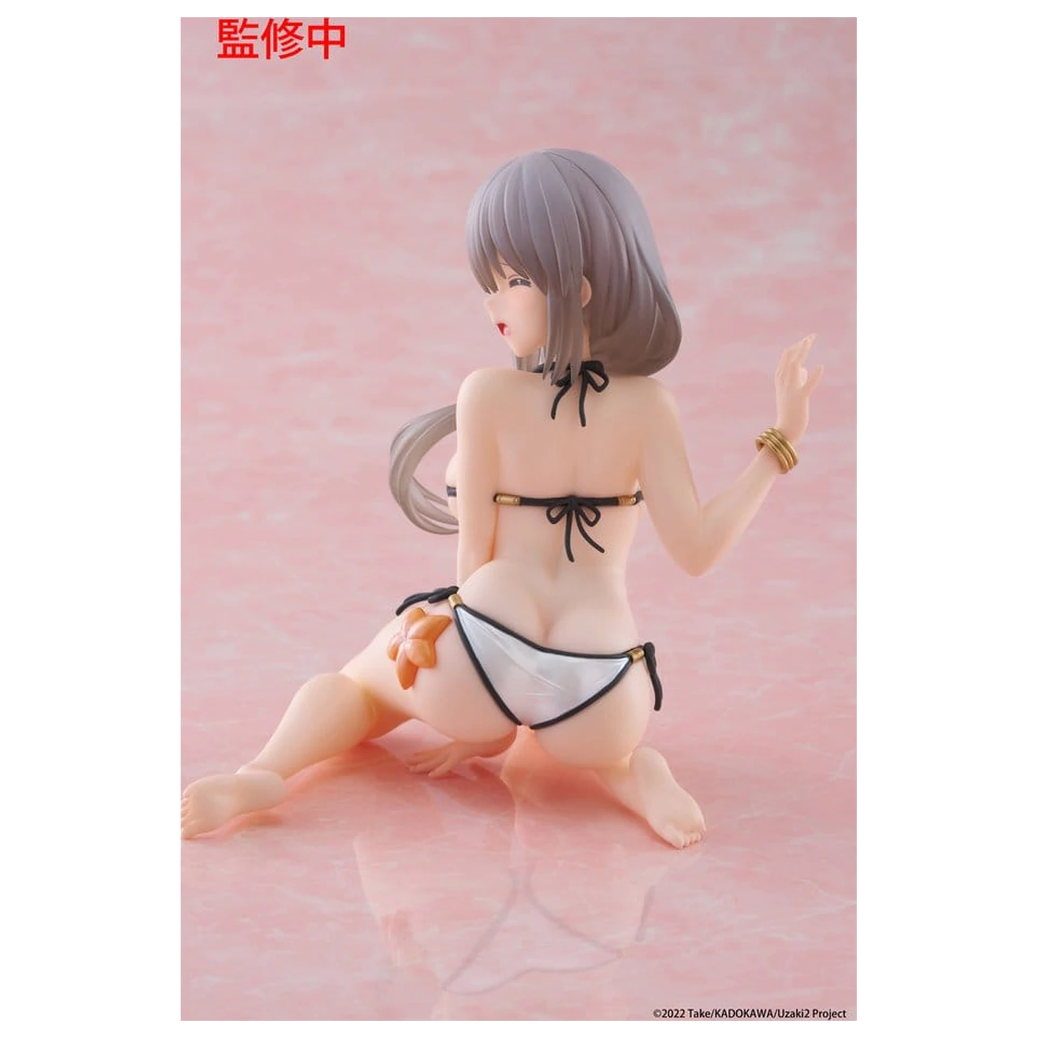 Uzaki-chan Wants to Hang Out! PVC soška Roztomilá stolová figúrka Tsuki Uzaki (Swimwear Ver.) 13 cm produktová fotografia