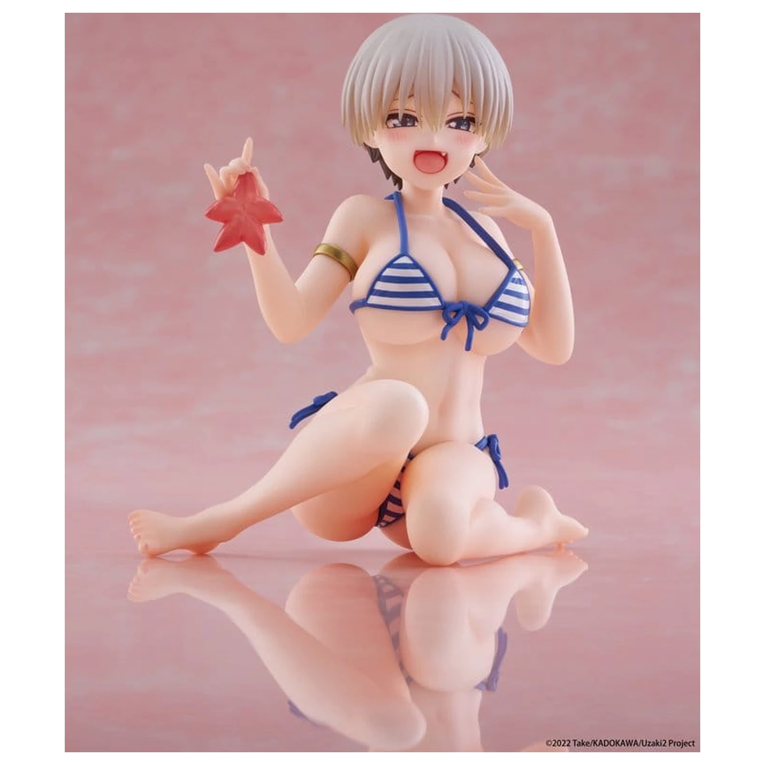Uzaki-chan Wants to Hang Out! Desktop Cute PVC figúrka Hana Uzaki (Swim wear Ver.) 13 cm produktová fotografia
