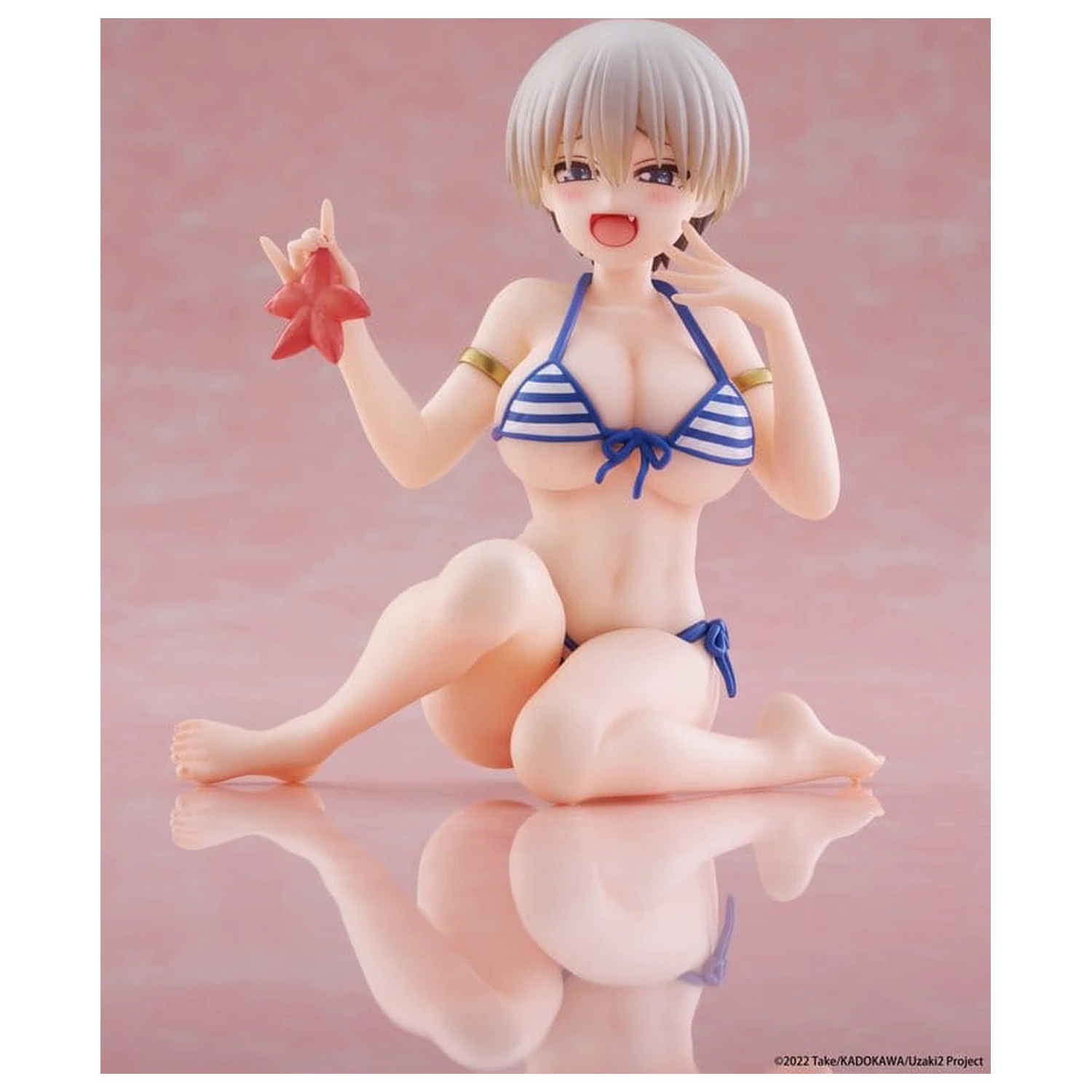Uzaki-chan Wants to Hang Out! Desktop Cute PVC figúrka Hana Uzaki (Swim wear Ver.) 13 cm produktová fotografia