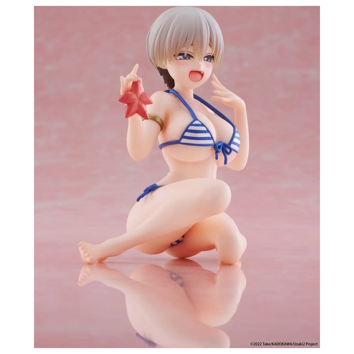 Uzaki-chan Wants to Hang Out! Desktop Cute PVC figúrka Hana Uzaki (Swim wear Ver.) 13 cm produktová fotografia