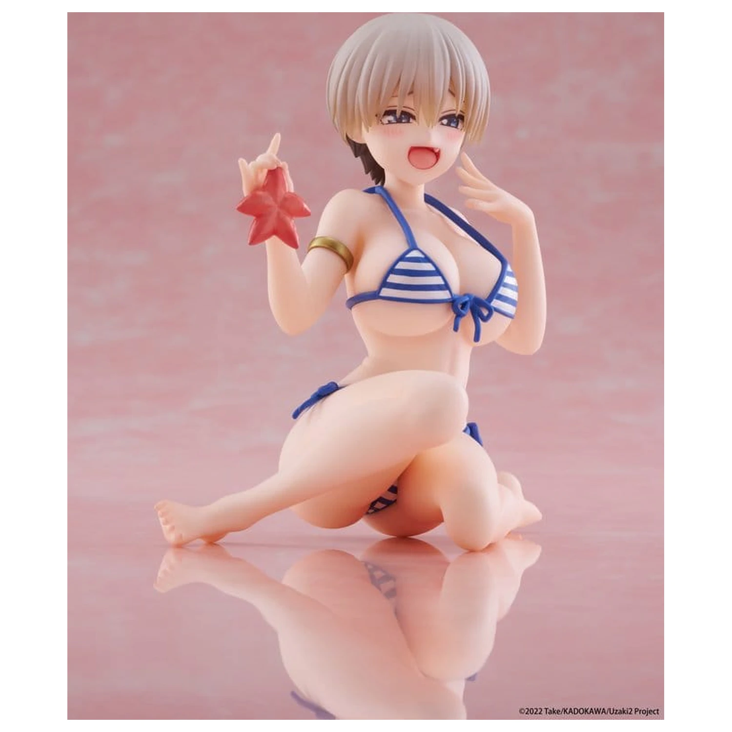 Uzaki-chan Wants to Hang Out! Desktop Cute PVC figúrka Hana Uzaki (Swim wear Ver.) 13 cm produktová fotografia