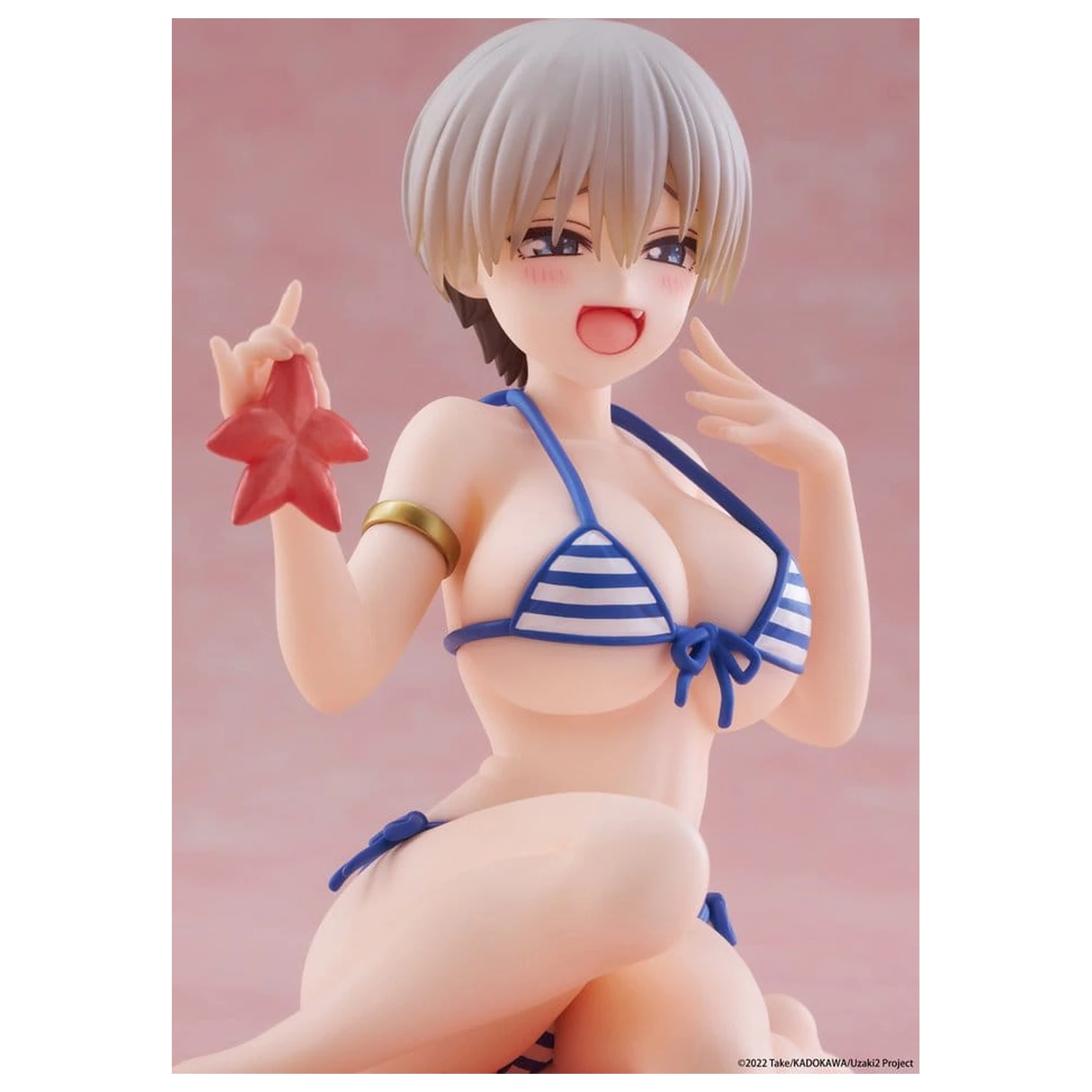 Uzaki-chan Wants to Hang Out! Desktop Cute PVC figúrka Hana Uzaki (Swim wear Ver.) 13 cm produktová fotografia