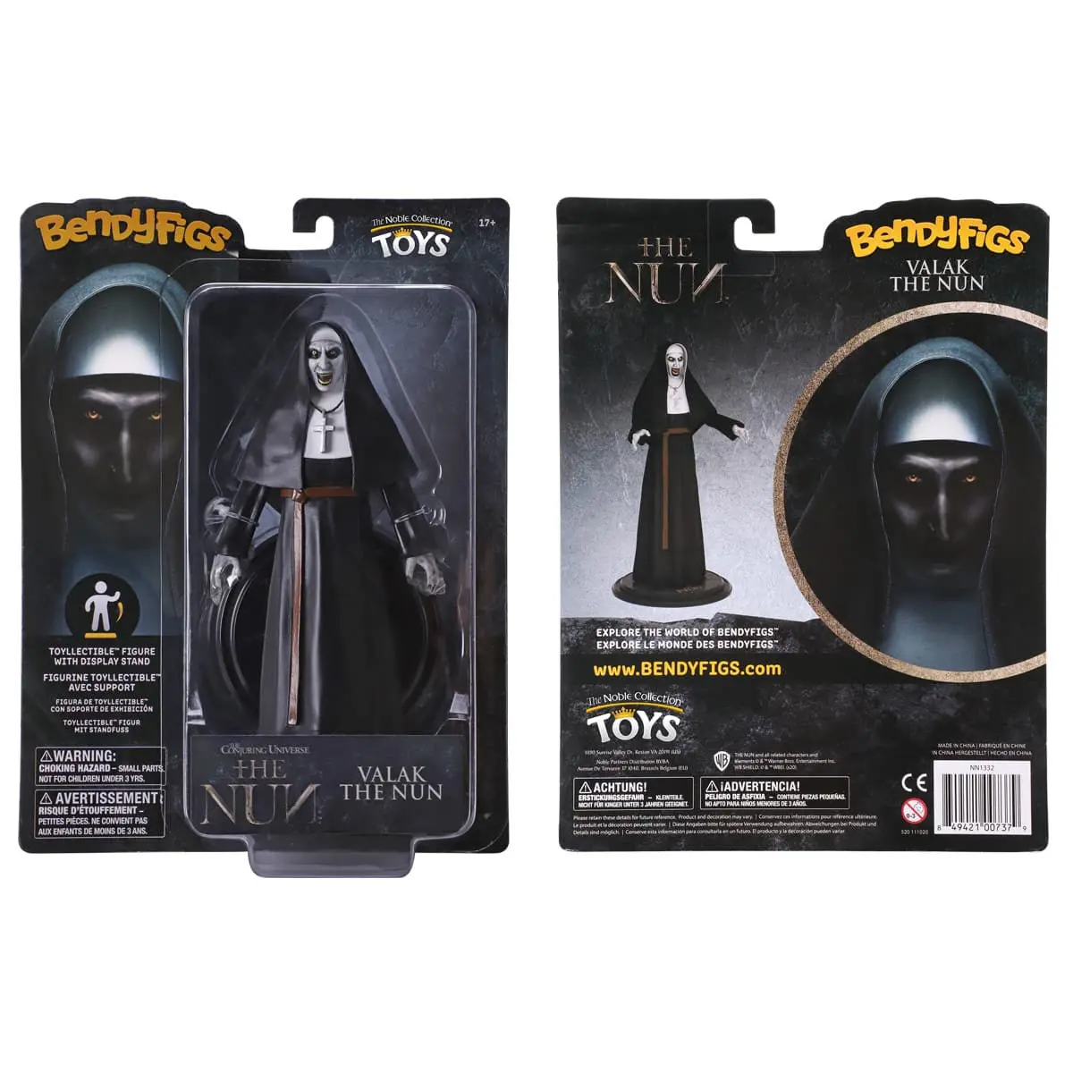 The Nun Bendyfigs Bendyable Figure Valak the Nun 19 cm termékfotó