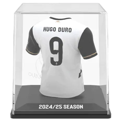 Valencia CF Hugo Duro mini figúrka v tričku produktová fotografia