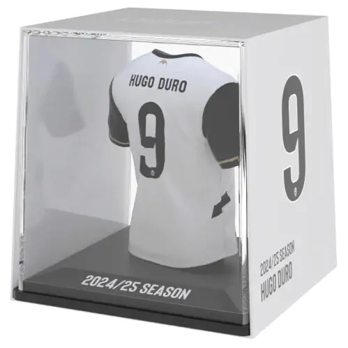 Valencia CF Hugo Duro mini figúrka v tričku produktová fotografia
