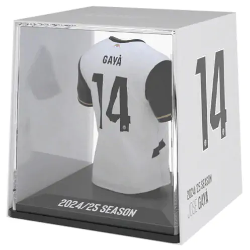 Valencia CF Jose Gaya mini figúrka v tričku produktová fotografia