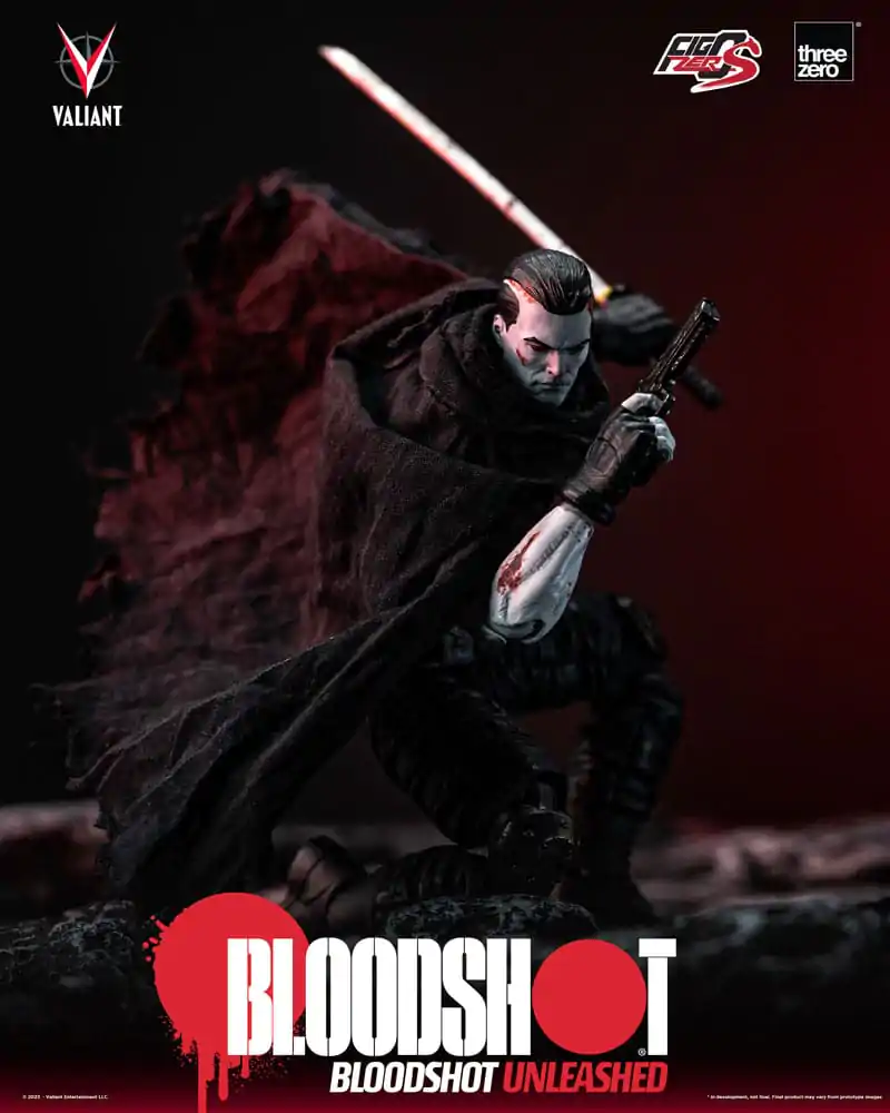 Valiant Comics FigZero S Action Figurka 1/12 Bloodshot Unleashed 15 cm termékfotó