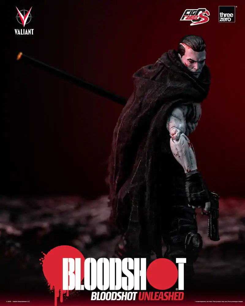 Valiant Comics FigZero S Action Figurka 1/12 Bloodshot Unleashed 15 cm termékfotó