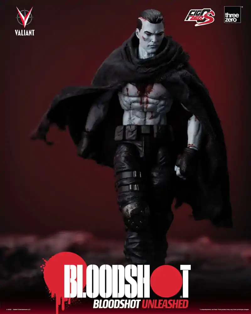 Valiant Comics FigZero S Action Figurka 1/12 Bloodshot Unleashed 15 cm termékfotó