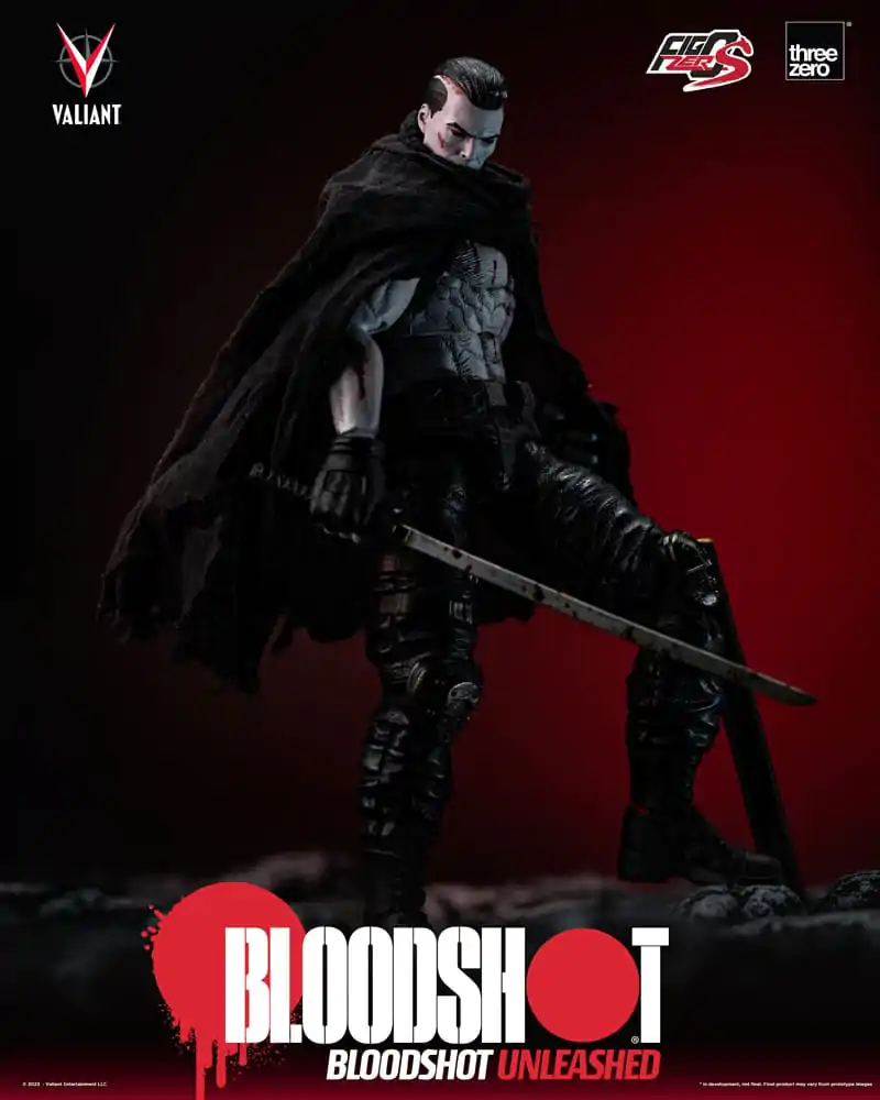 Valiant Comics FigZero S Action Figurka 1/12 Bloodshot Unleashed 15 cm termékfotó