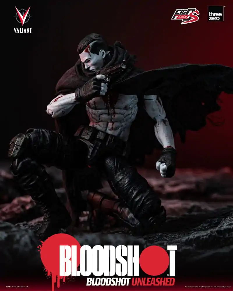 Valiant Comics FigZero S Action Figurka 1/12 Bloodshot Unleashed 15 cm termékfotó