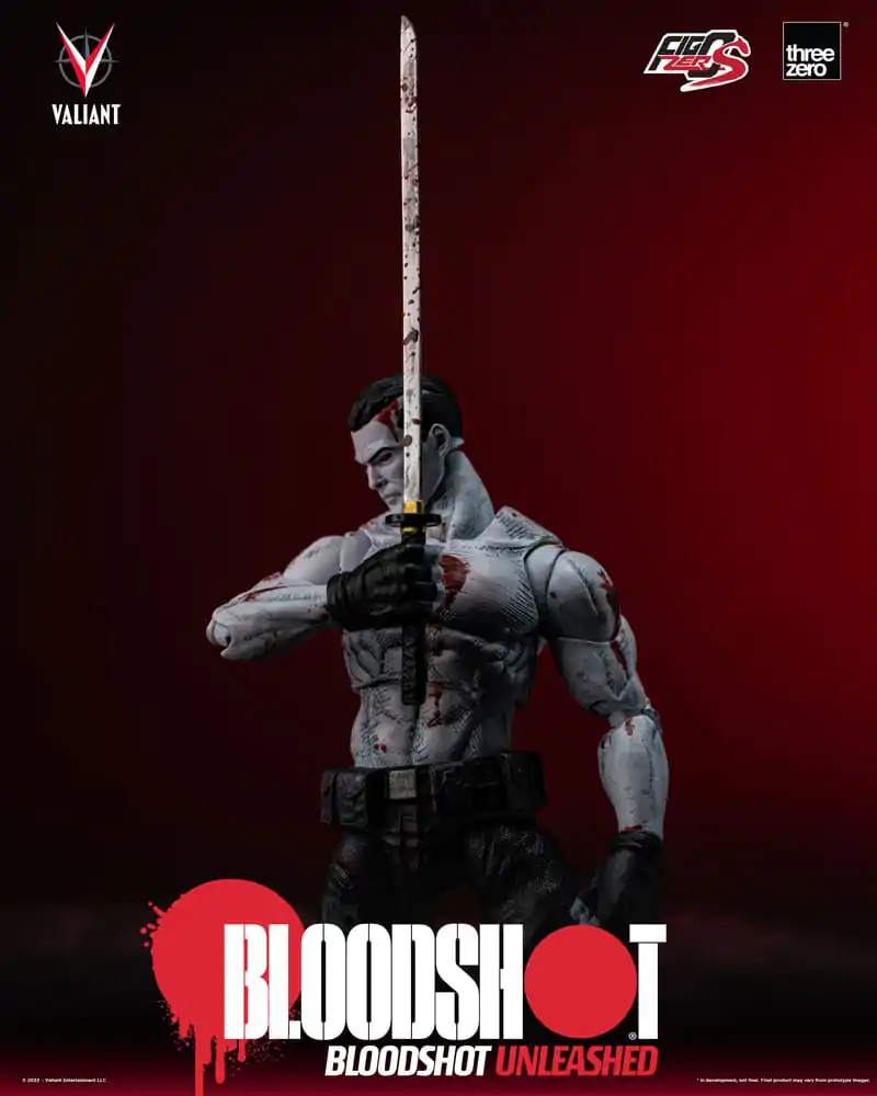 Valiant Comics FigZero S Action Figurka 1/12 Bloodshot Unleashed 15 cm termékfotó