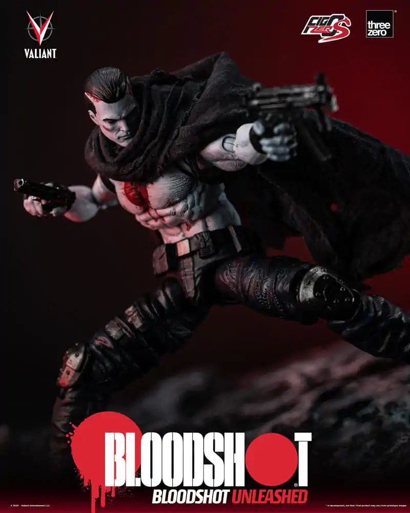 Valiant Comics FigZero S Action Figurka 1/12 Bloodshot Unleashed 15 cm termékfotó