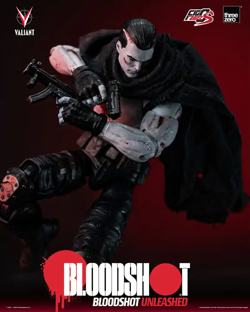 Valiant Comics FigZero S Action Figurka 1/12 Bloodshot Unleashed 15 cm termékfotó