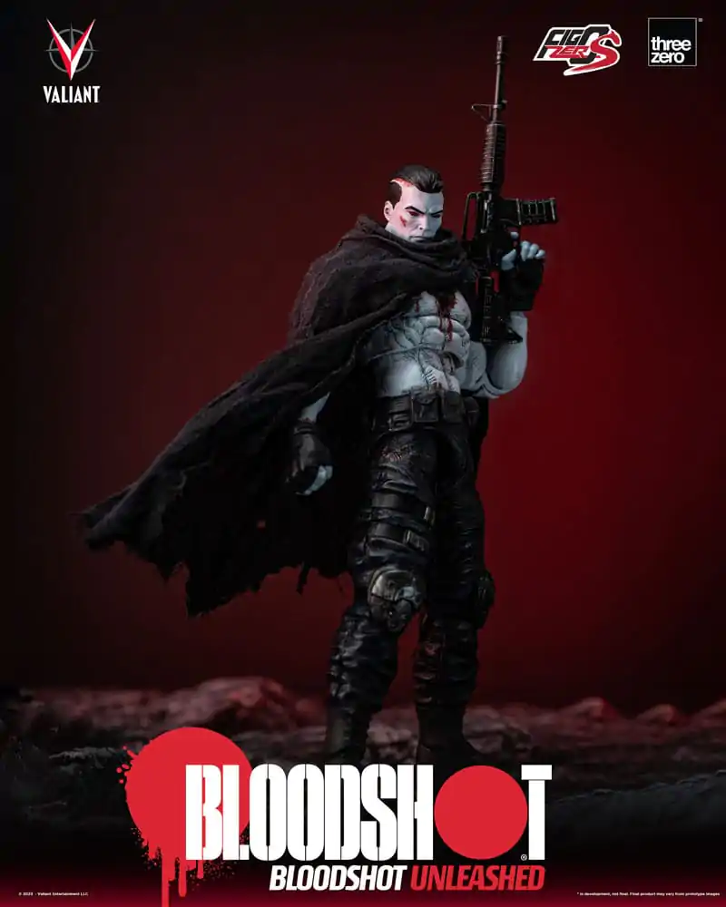 Valiant Comics FigZero S Action Figurka 1/12 Bloodshot Unleashed 15 cm termékfotó