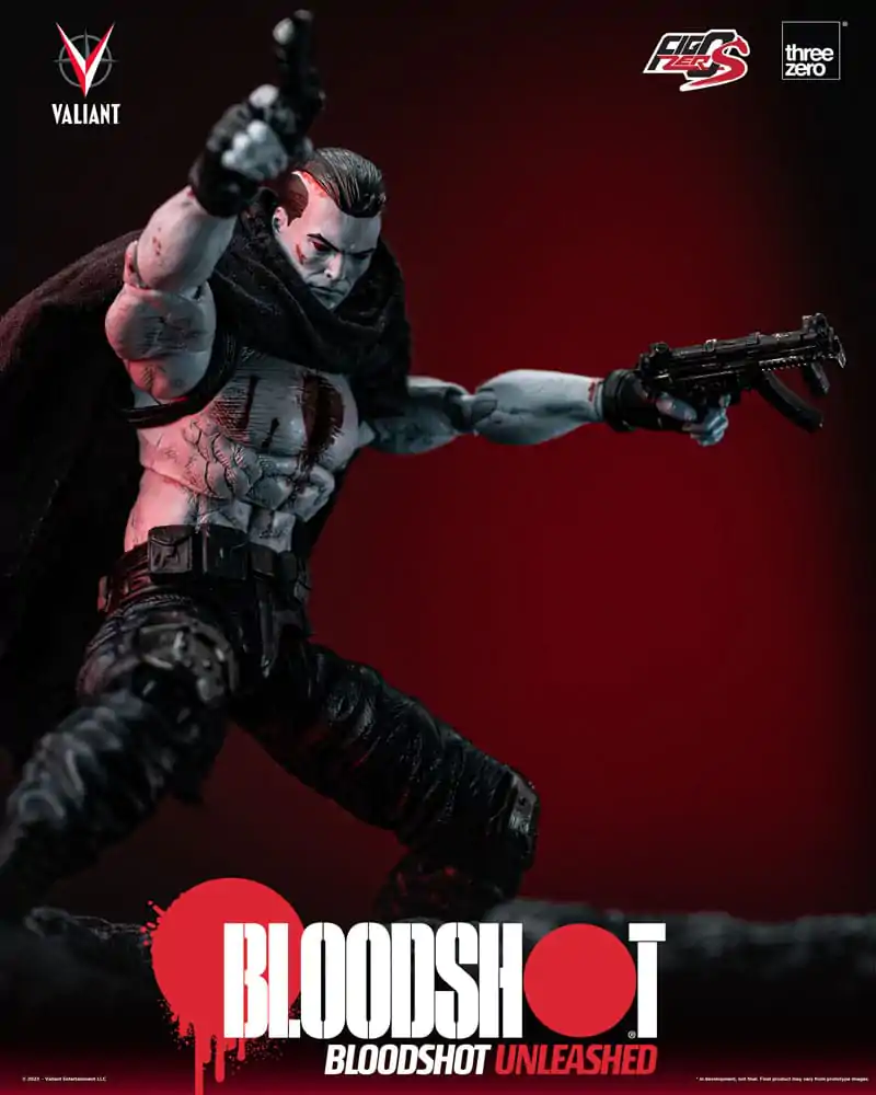 Valiant Comics FigZero S Action Figurka 1/12 Bloodshot Unleashed 15 cm termékfotó