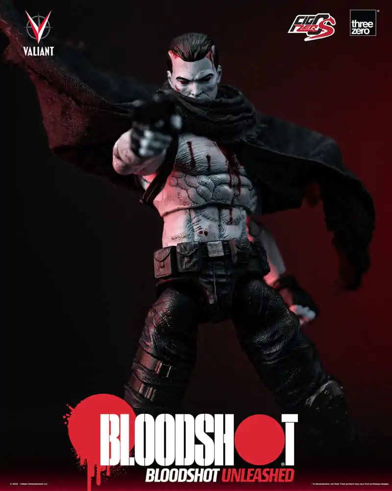 Valiant Comics FigZero S Action Figurka 1/12 Bloodshot Unleashed 15 cm termékfotó