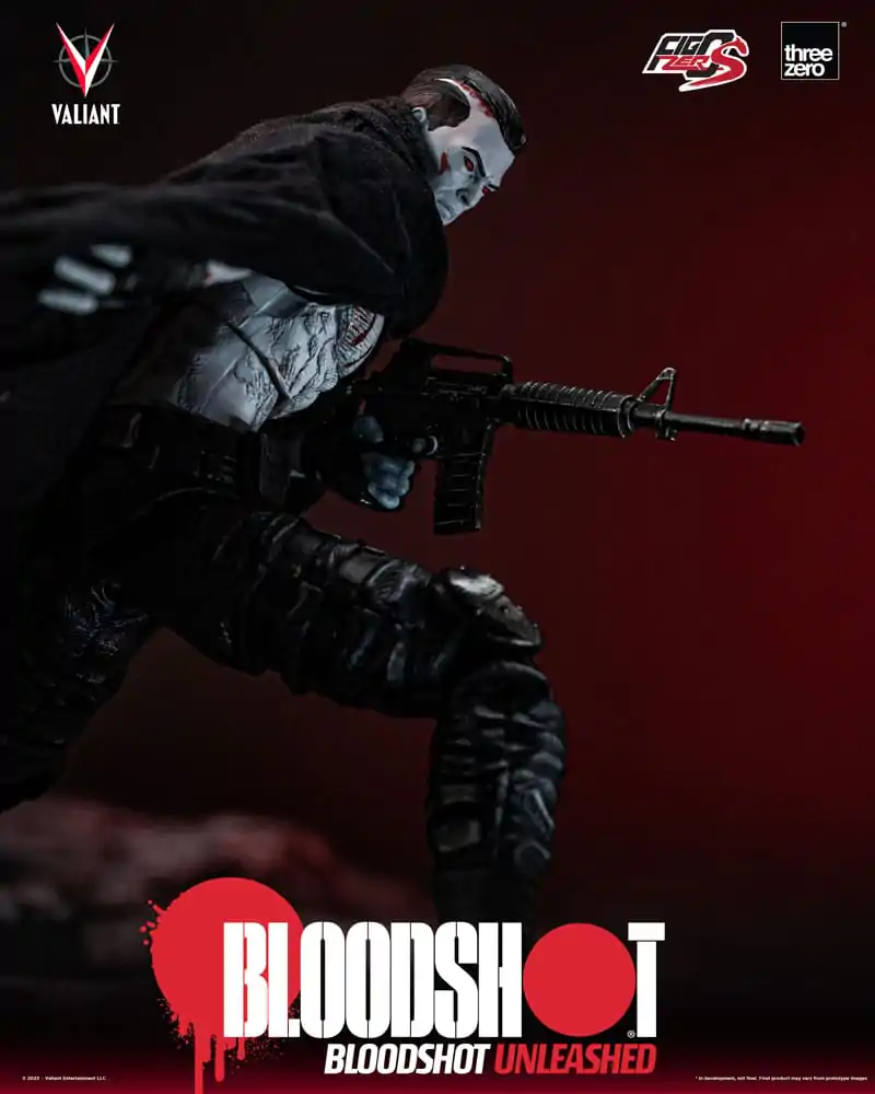 Valiant Comics FigZero S Action Figurka 1/12 Bloodshot Unleashed 15 cm termékfotó