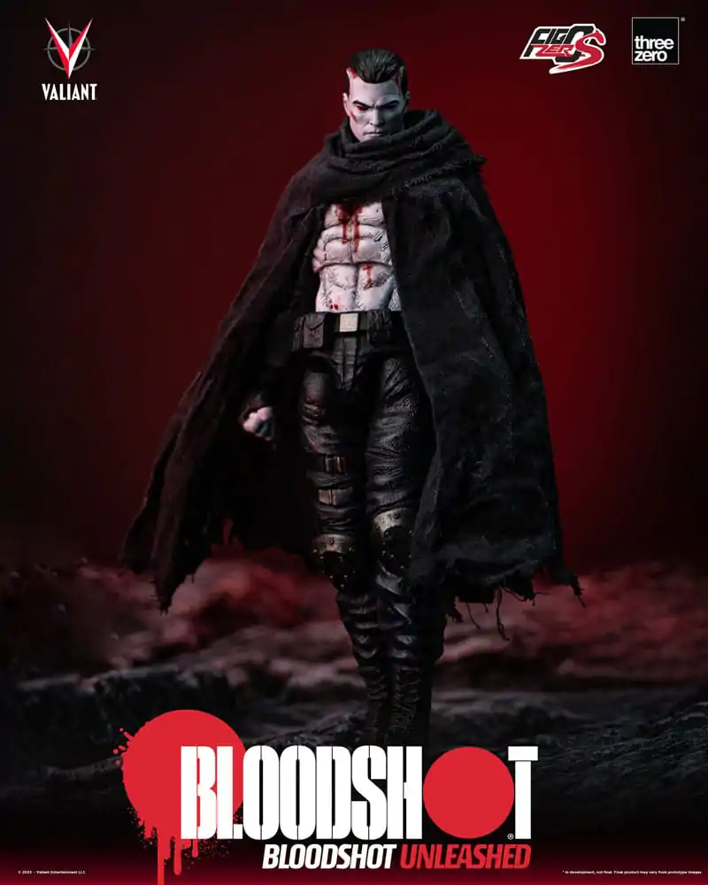 Valiant Comics FigZero S Action Figurka 1/12 Bloodshot Unleashed 15 cm termékfotó