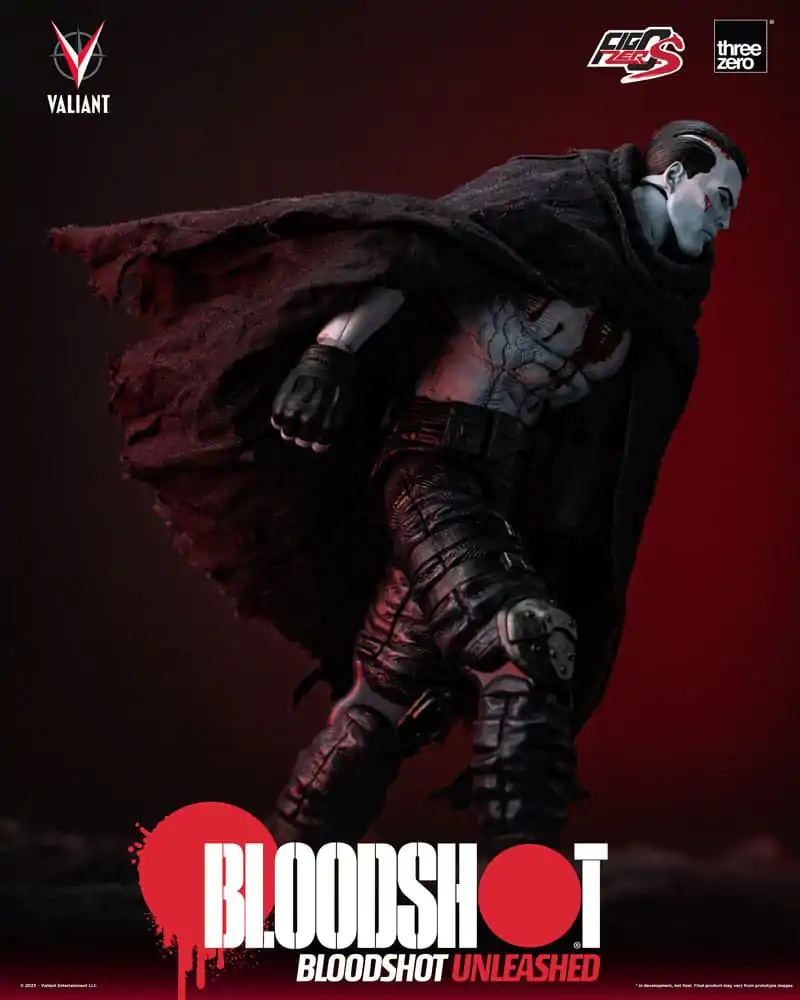 Valiant Comics FigZero S Action Figurka 1/12 Bloodshot Unleashed 15 cm termékfotó