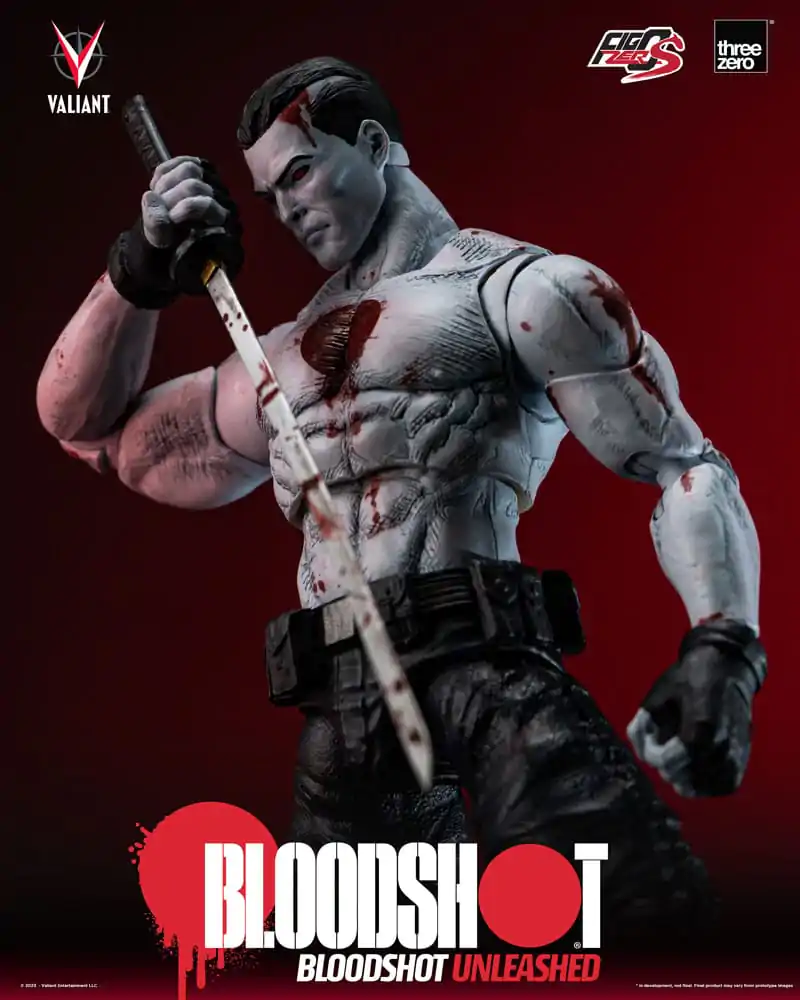 Valiant Comics FigZero S Action Figurka 1/12 Bloodshot Unleashed 15 cm termékfotó