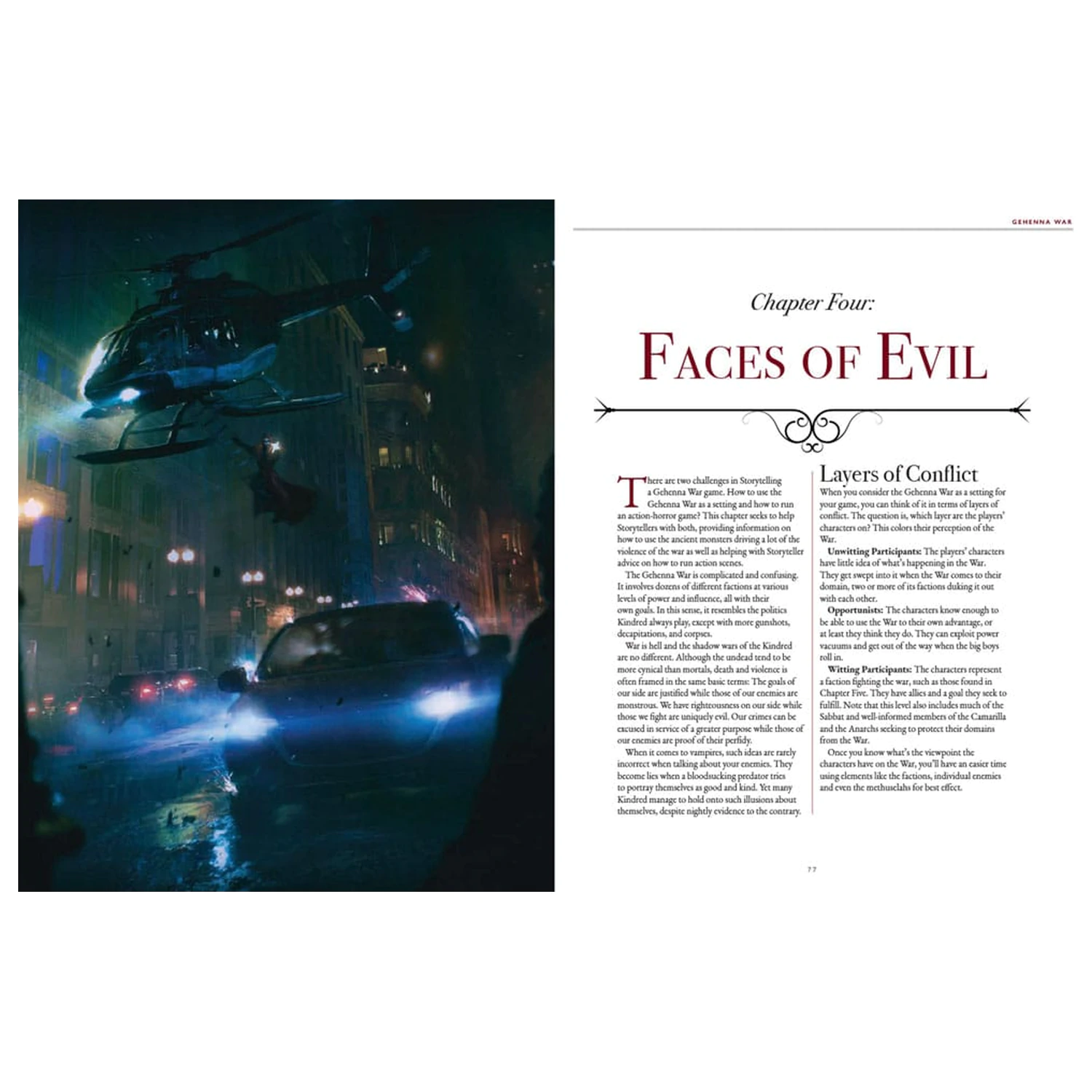 Vampire: The Masquerade 5th Edition RPG kniha Gehenna War Sourcebook Anglická verzia produktová fotografia