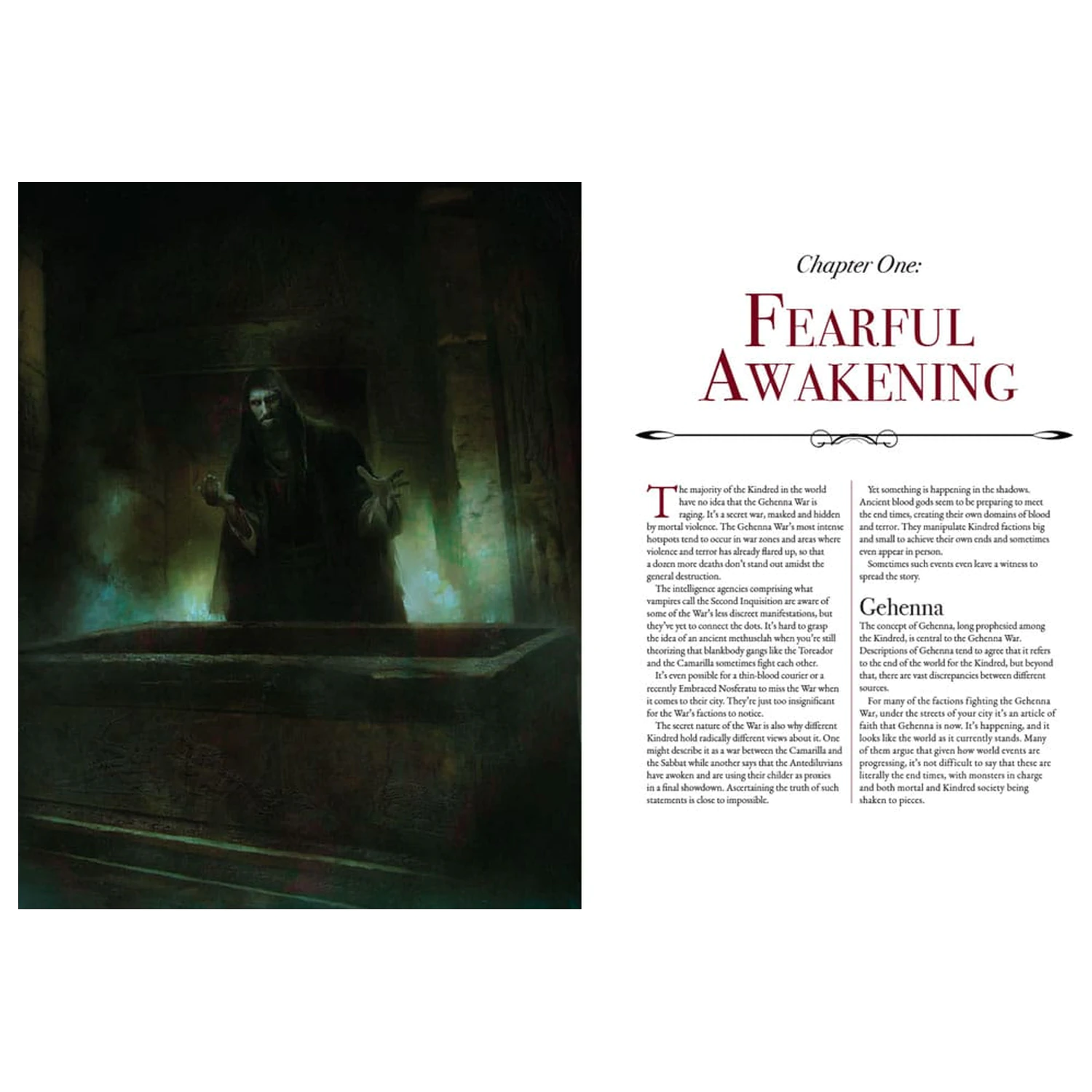 Vampire: The Masquerade 5th Edition RPG kniha Gehenna War Sourcebook Anglická verzia produktová fotografia