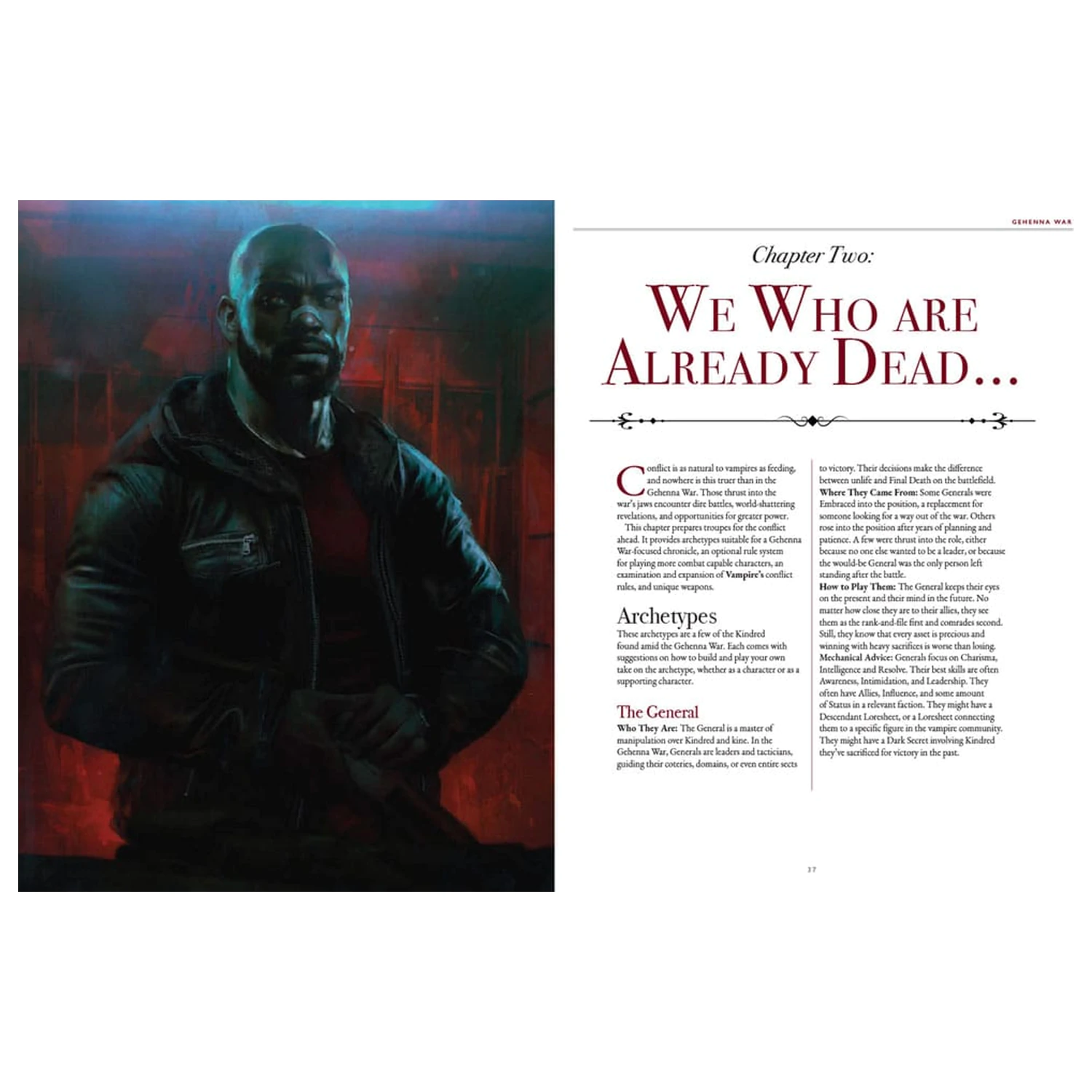 Vampire: The Masquerade 5th Edition RPG kniha Gehenna War Sourcebook Anglická verzia produktová fotografia