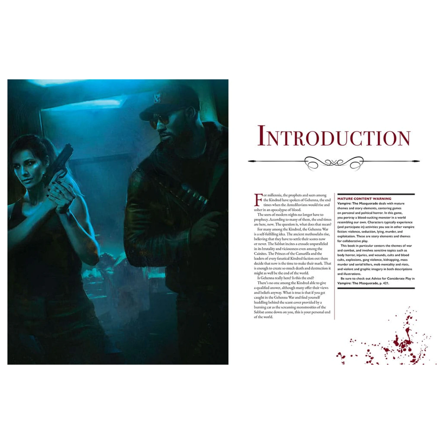 Vampire: The Masquerade 5th Edition RPG kniha Gehenna War Sourcebook Anglická verzia produktová fotografia