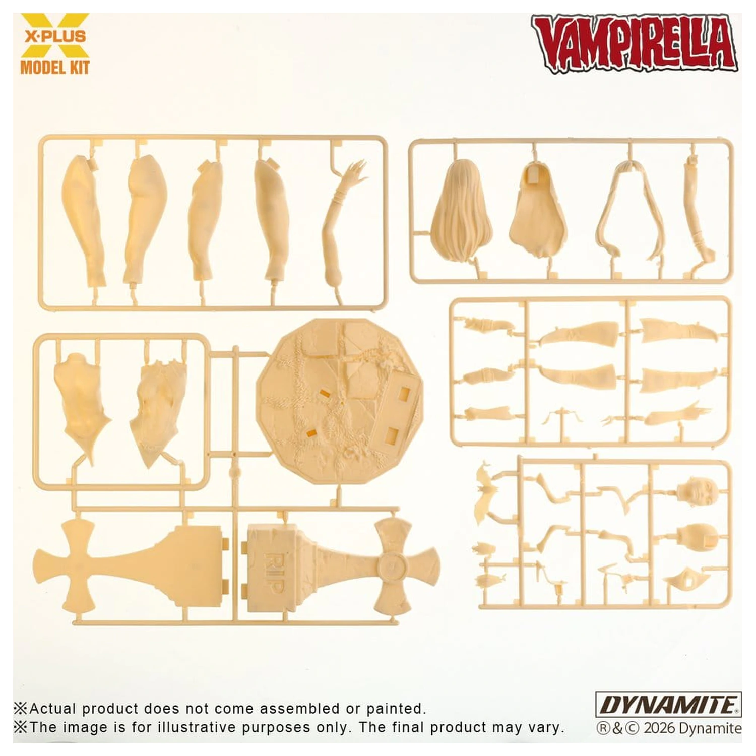 Vampirella Plastikový model Kit 1/8 Vampirella 22 cm (Reprodukcia) produktová fotografia