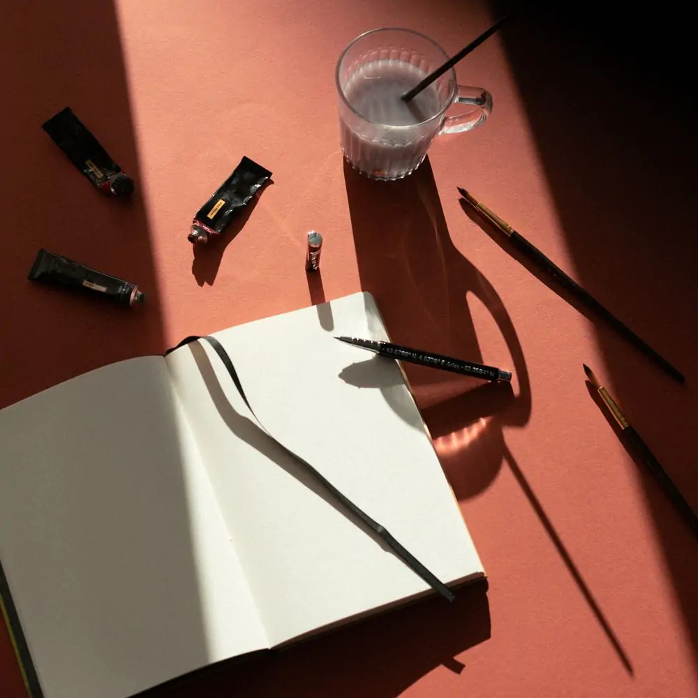 Van Gogh Museum A5 prémiový zápisník + sada pier produktová fotografia