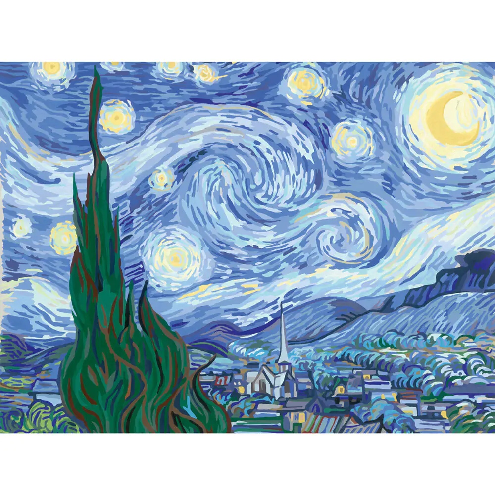 Van Gogh The Starry Night CreArt maliarska súprava produktová fotografia