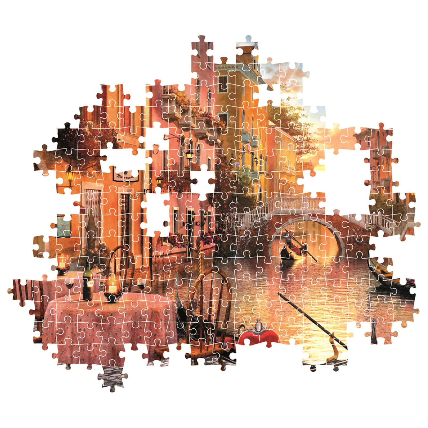 puzzle Benátsky kanál 1500-dielne produktová fotografia