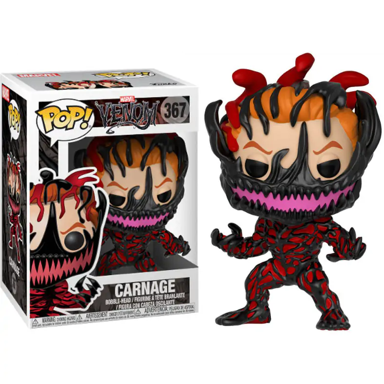 Venom POP! Marvel Vinyl figúrka s kývajúcou sa hlavou Carnage 9 cm produktová fotografia