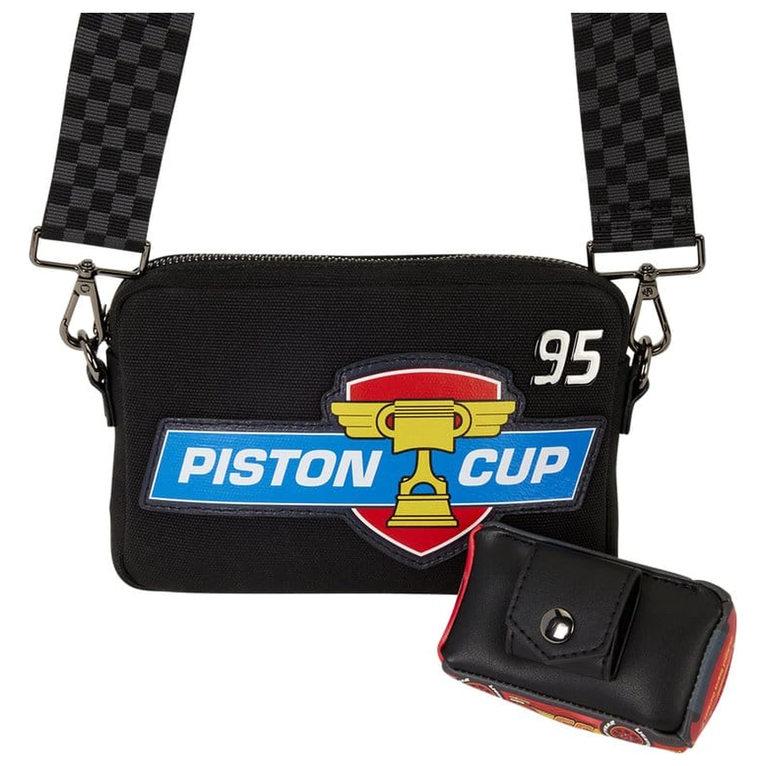 Cars by Loungefly taška cez rameno 20th Anniversary Piston Cup produktová fotografia
