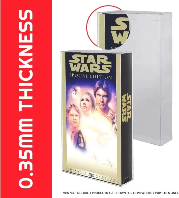 PET Protectors 25-Pack pre VHS produktová fotografia