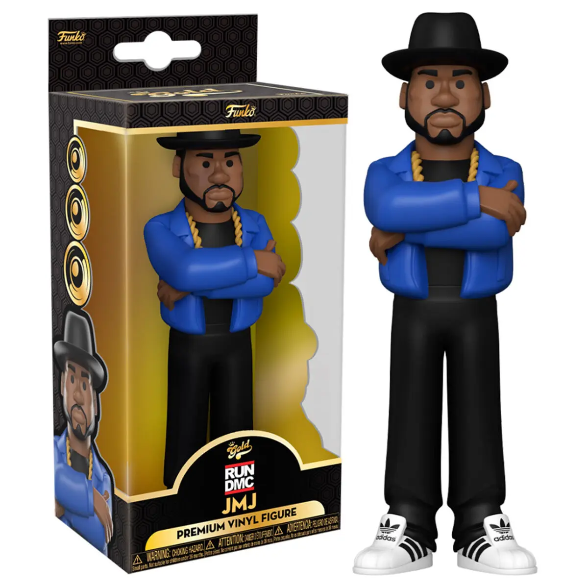 Run DMC Vinyl Gold Figúrka Jam Master Jay 13 cm termékfotó