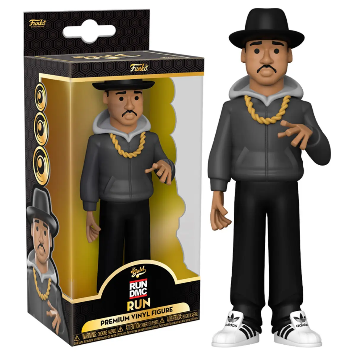 Run DMC Vinyl Gold Figurka 13 cm termékfotó