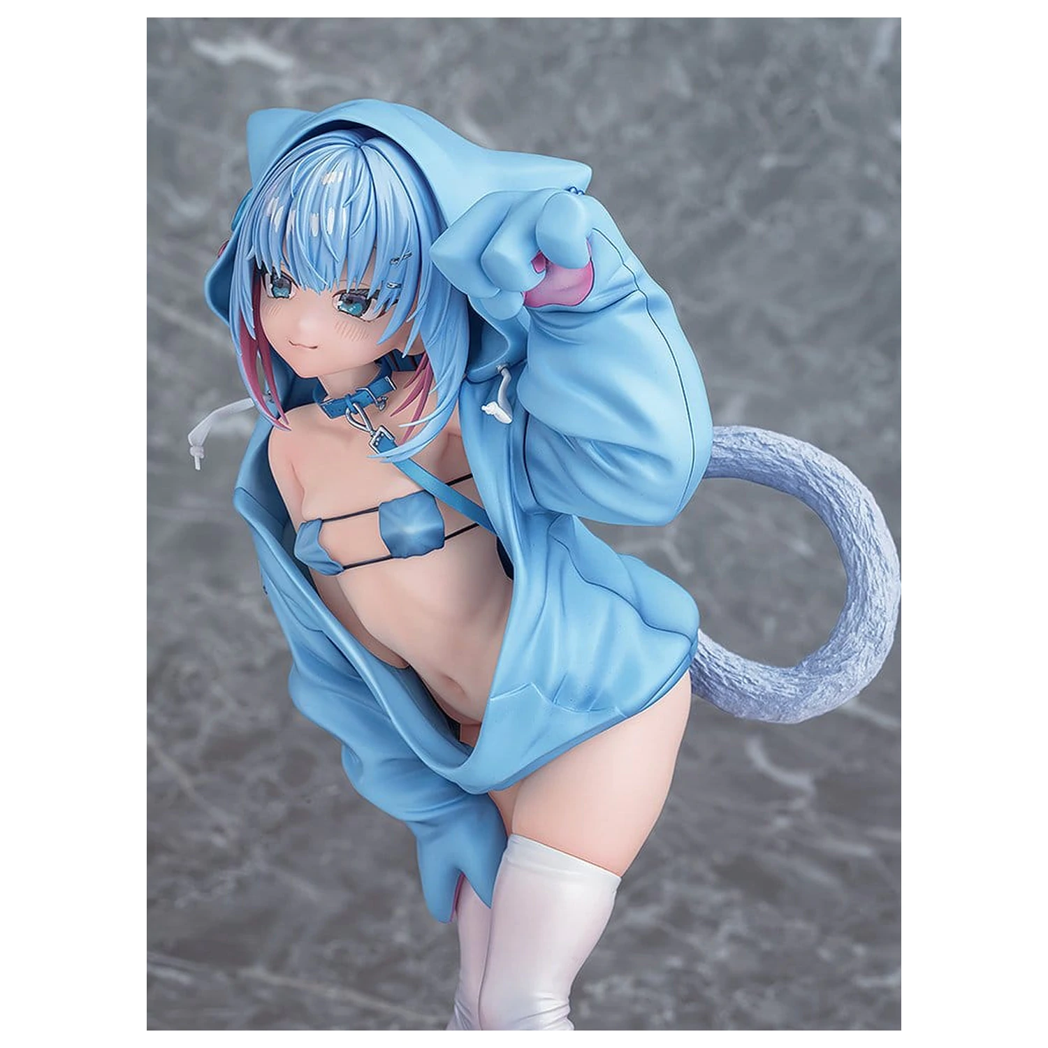 Virtual illustrator Kanzarin PVC figúrka 1/6 kanzarin-chan: Cat-Eared Hoodie Ver. 26 cm produktová fotografia
